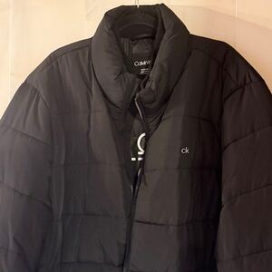 Calvin Klein winter coat, water resistant, wind protection, 2XL